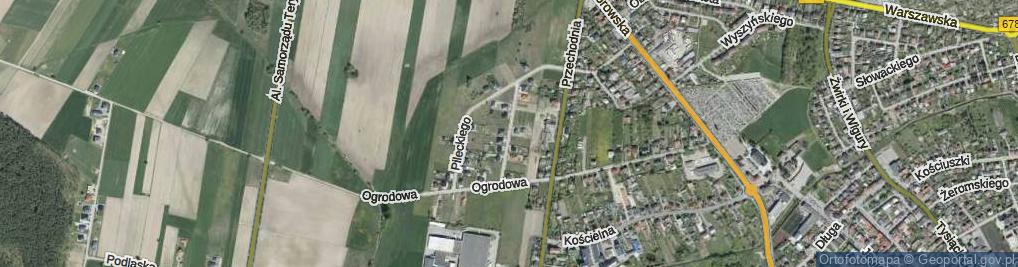 Zdjęcie satelitarne Kamieńskiego-Huzara Kazimierza, kpt. ul.